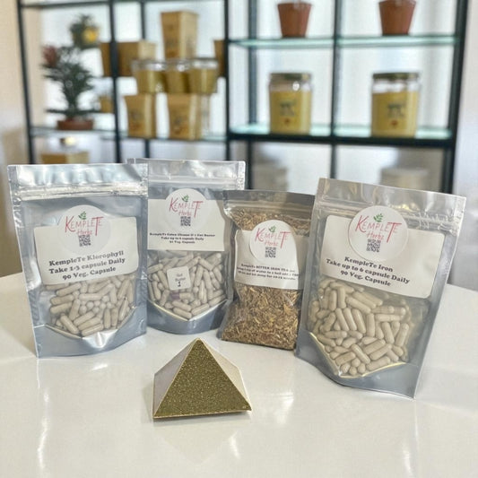 πΏ KempleTe Herbz Mini Chelation/Cleanse/Detox Package β 4-in-1 Herbal Wellness System