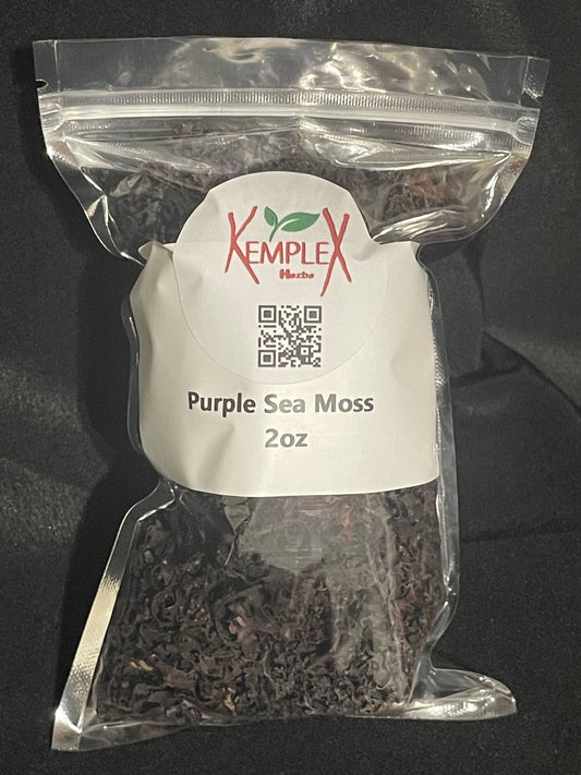 Purple Irish Sea Moss 2 oz