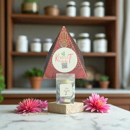 π KempleTe Gut Buster β 1 Powerful Capsules for Intestinal Cleanse & Detox