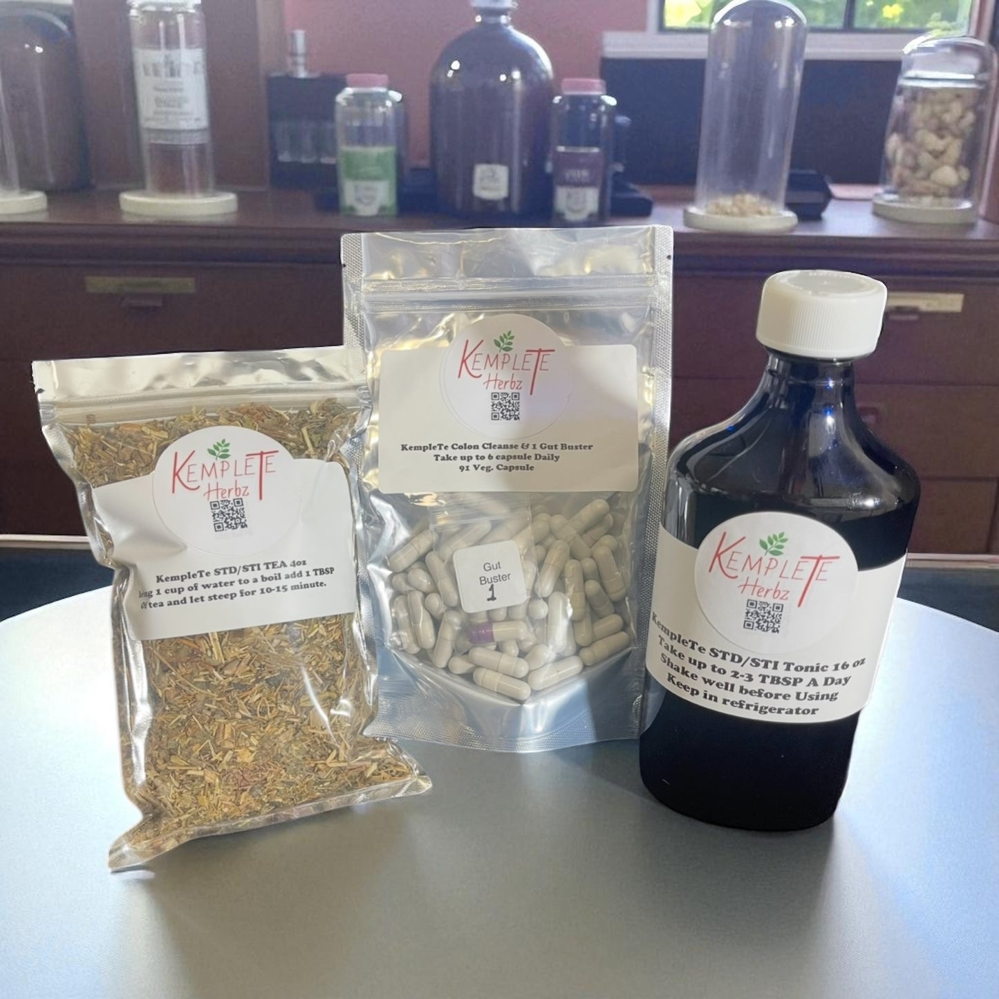 🌿 KempleTe STD/STI Combo – Herbal Support for Your Health