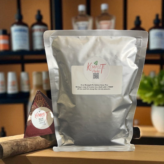 🌿 KempleTe Bitter Iron Tea 8oz – Energize & Rebuild Your Body Naturally!