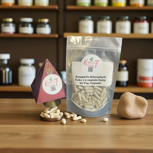 π± KempleTe Klorophyll / Chlorophyll Plus Hoodia Gordonii, Cactus & Mushrooms (90 Capsules) π±