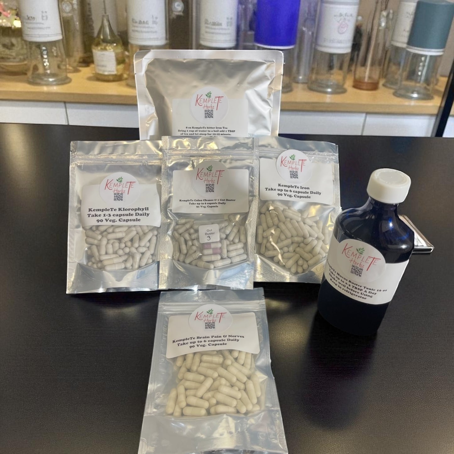 🌿 KempleTe Herbz Upper Respiratory Chelation/Cleanse/Detox Package