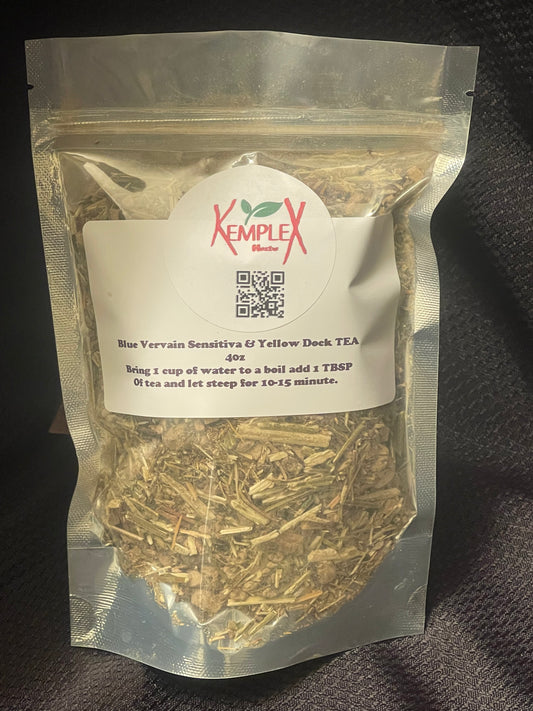 🍵 Blue Vervain, Sensitiva & Yellow Dock Tea 🍵