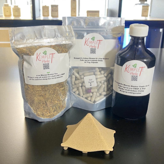 🌿 KempleTe Herbz Mini Upper Respiratory Chelation / Cleanse / Detox Package 🌿