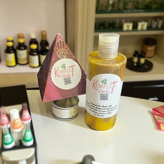 🌿 KempleTe Batana Hair Oil – Strengthen, Grow & Shine!